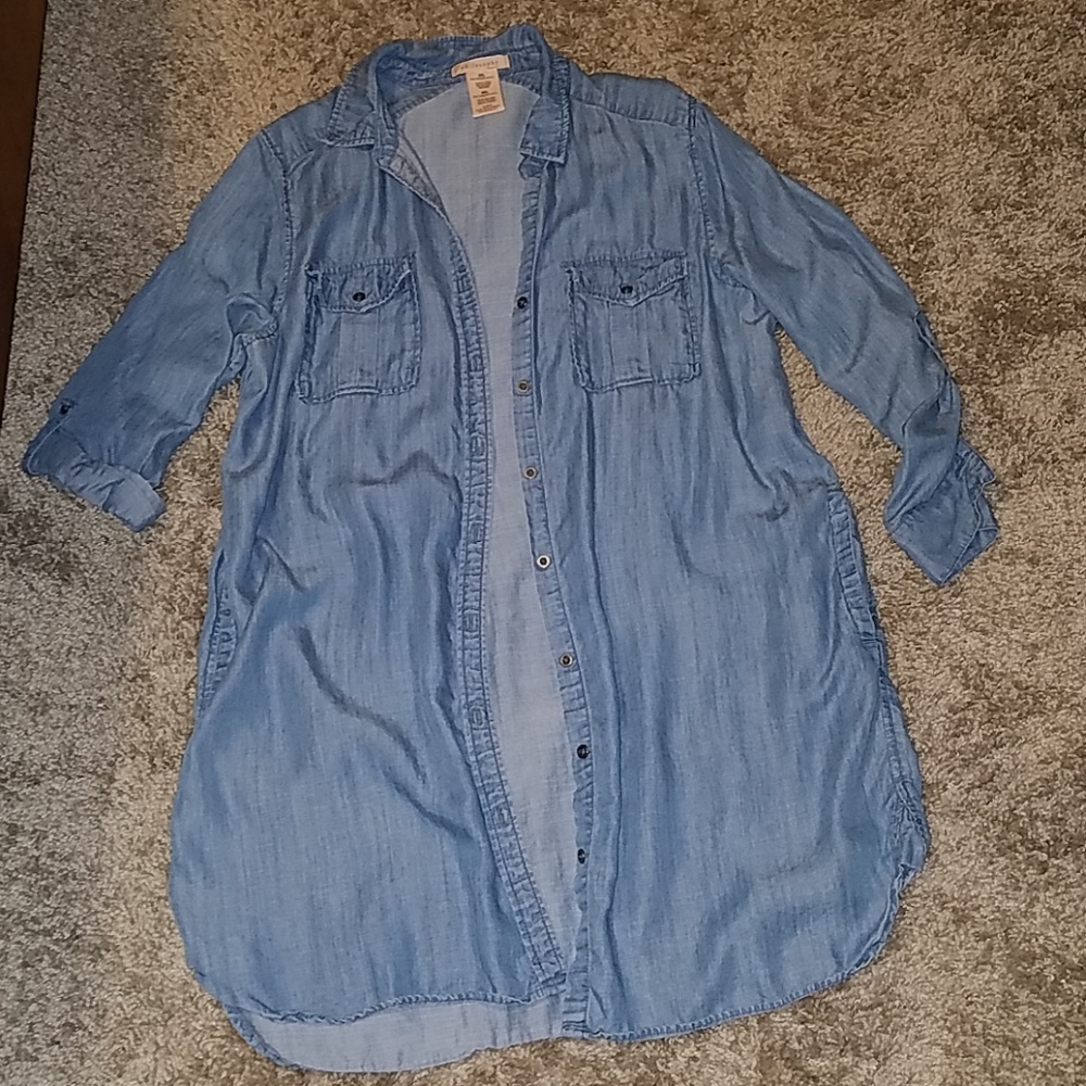 Denim dress